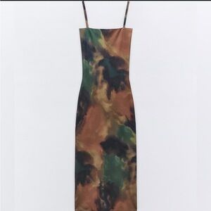 Zara Blogger’s Favorite Camouflage Print Dress